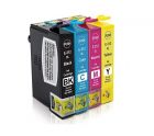 212XL BK/C/M/Y Set of 4 Compatibles Cartridges For Epson