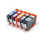 PGI525 + CLI526 ink cartridges  Canon Compatible full set