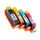 564 XL BK/C/M/Y Set of 4 Compatible High Yield cartridges For HP