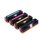 312X CF380 BK, 312A C/M/Y Compatible Toners For HP - 4 cartridges