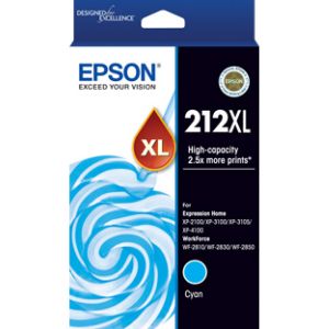 Epson 212XL High Yield Cyan Ink Cartridge