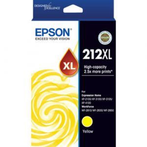 Epson 212XL Yellow High Yield Ink Cartridge