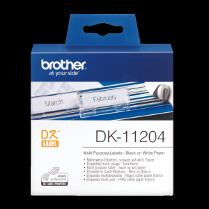 Brother DK11204 White Label