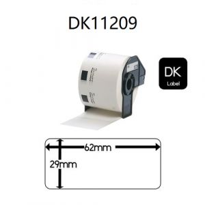 DK11209 Compatible Brother 29x62mm White Small