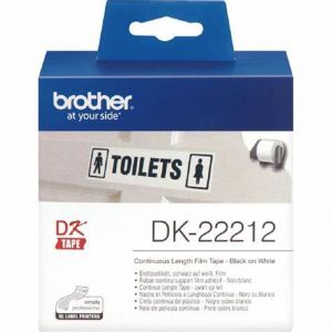 Brother DK22212 White Roll