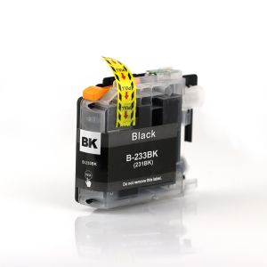 LC233BK Compatible Black Cartridge for Brother