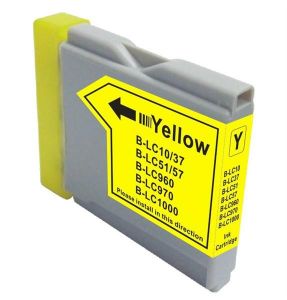 LC37 / LC57 Compatible Yellow High Capacity Cartridge For Brother