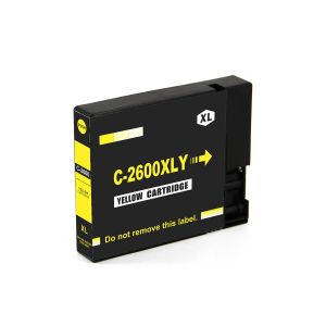 PGI-2600XLY Compatible Yellow Cartridge For Canon
