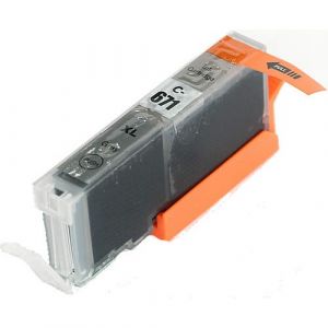 CLI671XLGY Compatible Hi Capacity Grey Ink Cartridges for Canon