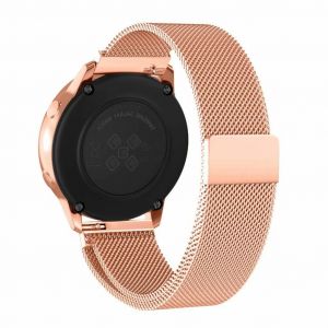 22 MM Milannese loop strap for Samsung Watch 46mm - Rose