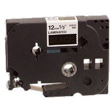 TzeFA3 Compatible Iron on blue on White Fabric Tape 