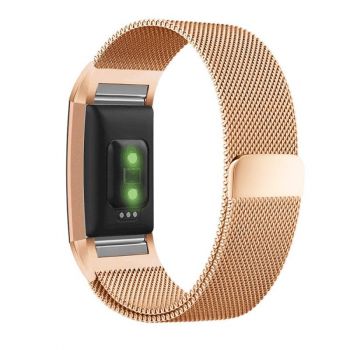 Milanese Replacement Band Compatible with Fitbit Charge 2 - Rose * S