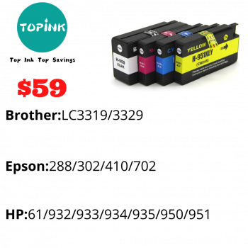 $59 - Ink Cartridges