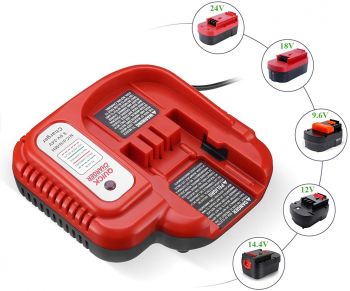 Black & Decker Ni-Cd & Ni-MH 9.6 - 24V Battery Charger