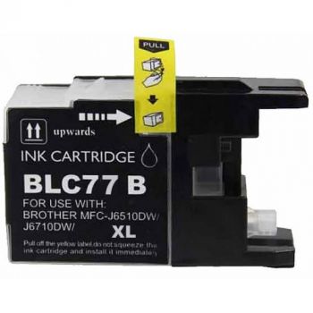 Compitable Brother LC77 XXL Black- High Yield