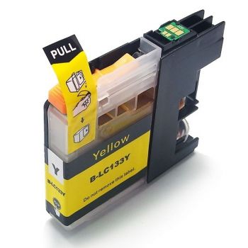 LC133 Compatible Yellow Cartridge for Brother