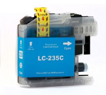 LC235XL Compatible High Yield Cyan Cartridge for Brother