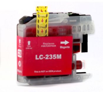 LC235XL Compatible High Yield Magenta Cartridge for Brother