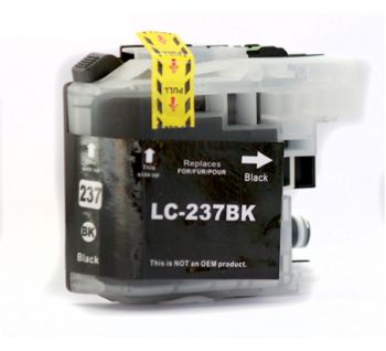 LC237XL Compatible High Yield Black Cartridge for Brother