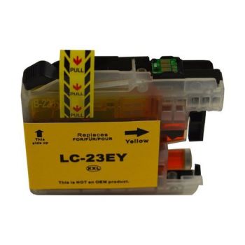 LC23EY Compatible Yellow Cartridge for Brother