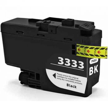 LC3333BK Compatible Black Cartridge for Brother