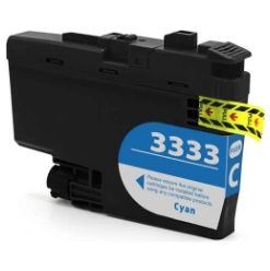 LC3333C Compatible Cyan Cartridge for Brother