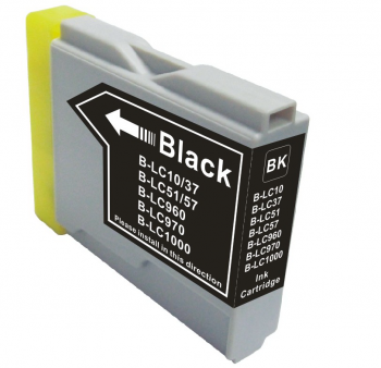 LC37  / LC57 Compatible  Black Cartridge For Brother
