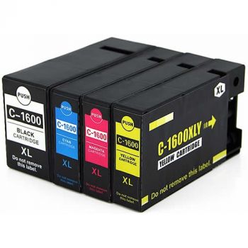 PGI1600XL ink cartridges Canon Compatible set of 4 - BK/C/M/Y