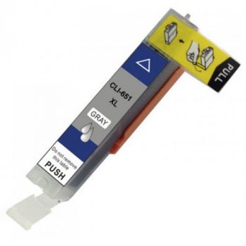 CLI651 XL Compatible Grey Cartridge For Canon
