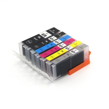 PGI670 XL + CLI671 XL BK/C/M/Y - 5 Compatible ink Cartridges