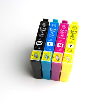 220XL BK/C/M/Y  Set of 4  Compatibles Cartridges For Epson
