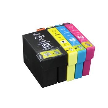 252XL Bk/C/M/Y Set of 4 Cartridges For Epson