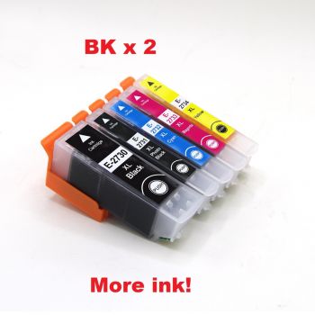 Compatible 273XL Bx2+PBK+C+M+Y – 6 Cartridges For Epson - More Ink!
