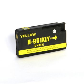 951XL Compatible Yellow High Yield Cartridge For HP