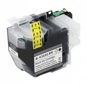 Compatible LC436XL Black Ink Cartridge For Brother