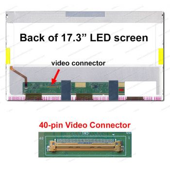 ORIGINAL 17.3 LED PANEL 40PIN 1600×900 LTN173KT02
