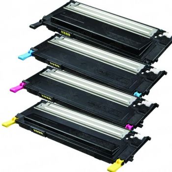 CLT-C407s Compatible Cartridge for Samsung CLP320 - Cyan