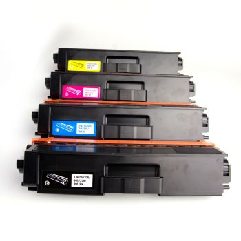 TN348 / TN349 BK/C/M/Y set of 4 Compatible Cartridges For Brother