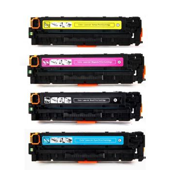131A BK/C/M/Y Set of 4 Compatible Cartridges For HP CF210/211/212/213