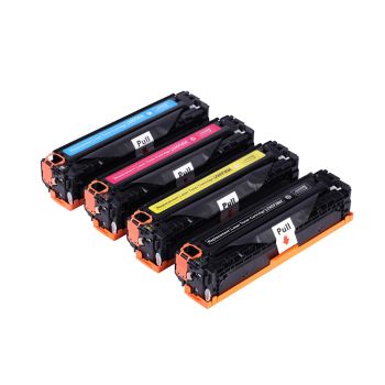 312X CF380 BK, 312A C/M/Y Compatible Toners For HP - 4 cartridges