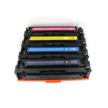 201X  BK/C/M/Y Set of 4 Compatible Cartridges ( CF400X CF401X CF402X CF403X ) for HP