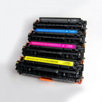304A Cart318 CC530A/ CC531A/ CC532A/ CC533A Compatible Toners For HP - 4 cartridges