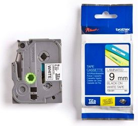TZe221 Compatible Brother PTouch Tape 9mm