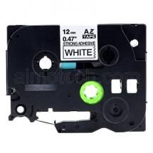 TZeS231 Compatible Brother P-Touch Extra Strength Tape 12mm Black on White